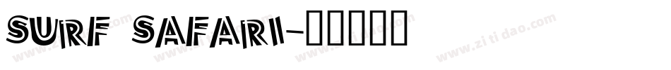 Surf Safari字体转换